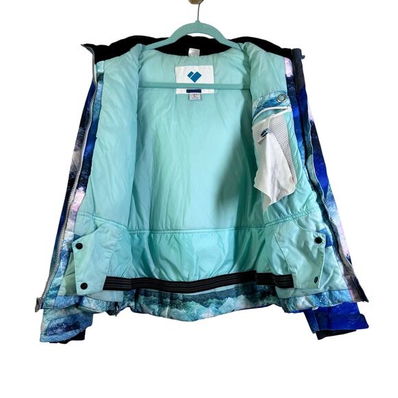 OBERMEYER‎ Coat Teen Large 14-16 Ski Snowboard Full Zip Fleece Lined Hood - Picture 5 of 14